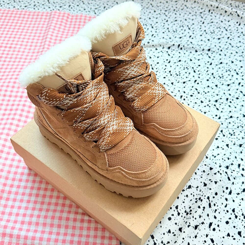 UGG Suede Sneakers Highmel Chesnut